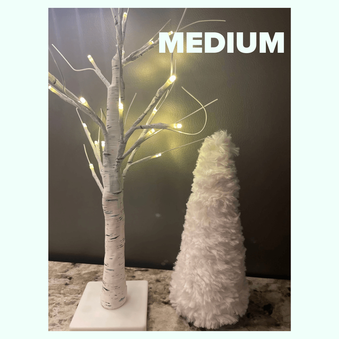 Custom Chunky Knit Christmas Tree Decor - Thru the Loops Chunky Knit Creations