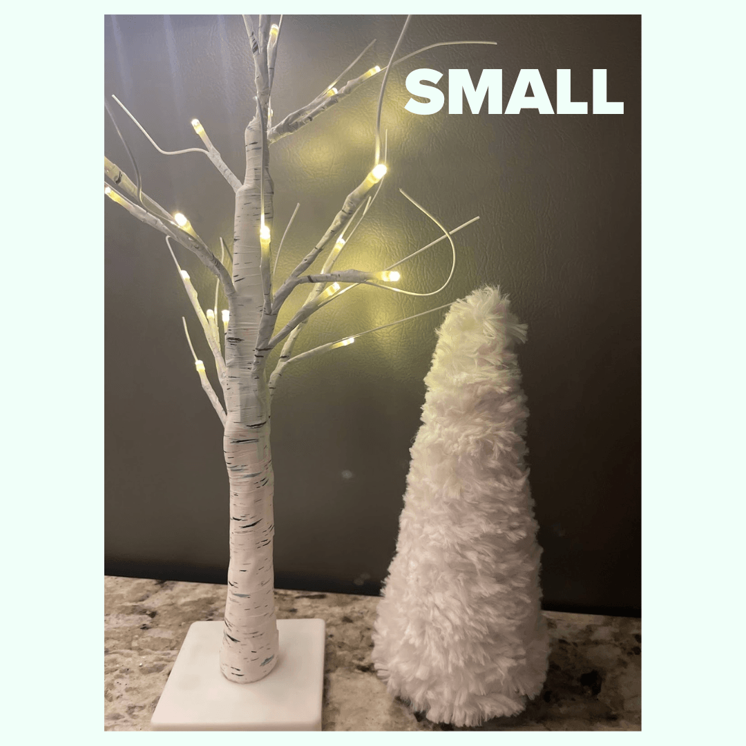 Custom Chunky Knit Christmas Tree Decor - Thru the Loops Chunky Knit Creations