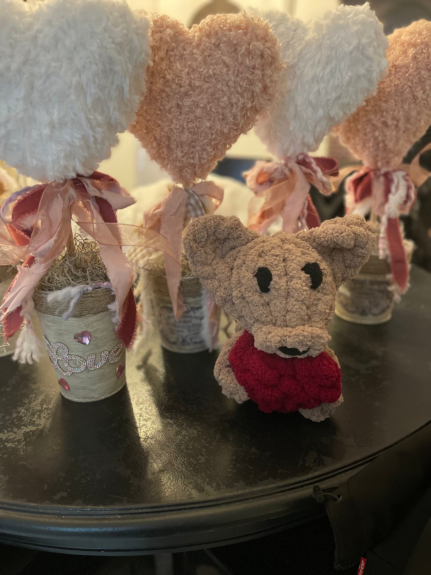 Valentines Heart Bear Plushy