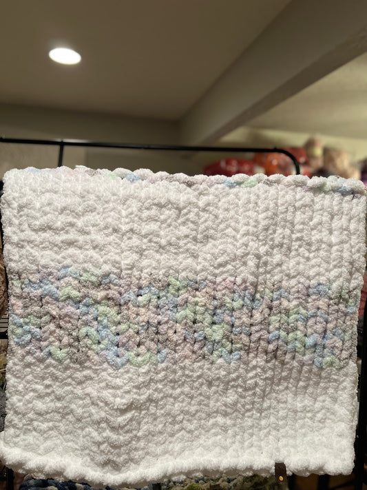 Sweet Dreams Chunky Knit Baby Blanket - Thru the Loops Chunky Knit Creations