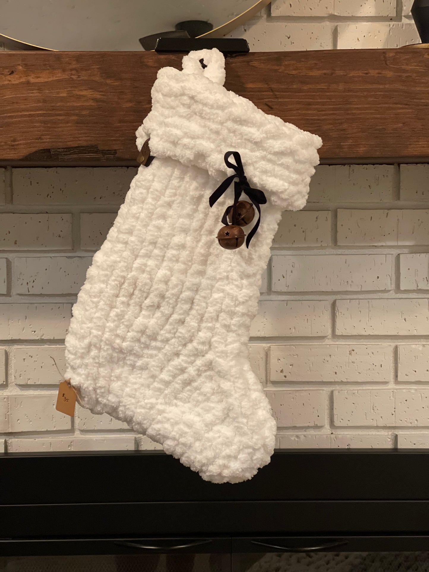 Custom Chunky Knit Christmas Stockings - Thru the Loops Chunky Knit Creations
