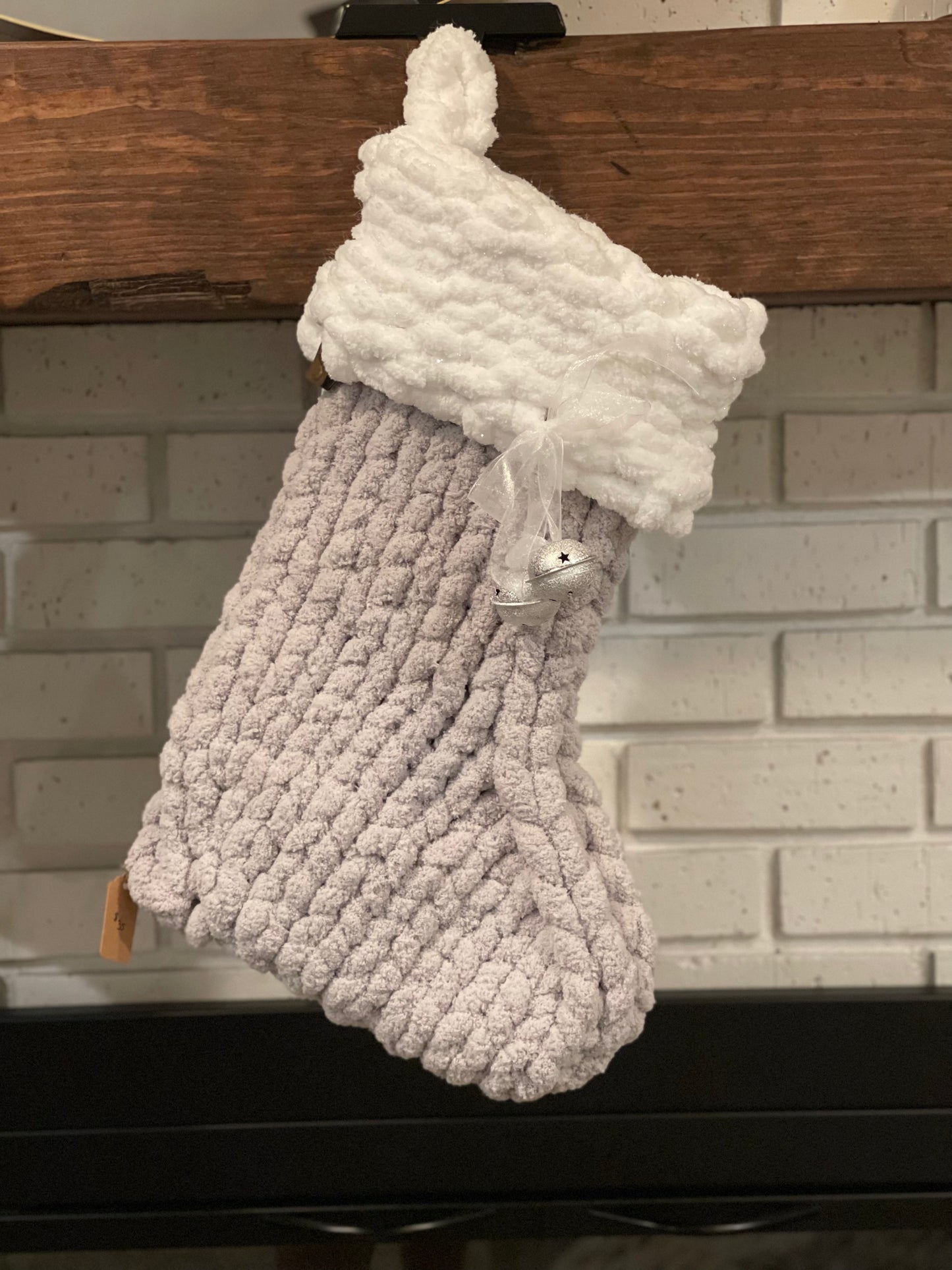 Custom Chunky Knit Christmas Stockings - Thru the Loops Chunky Knit Creations