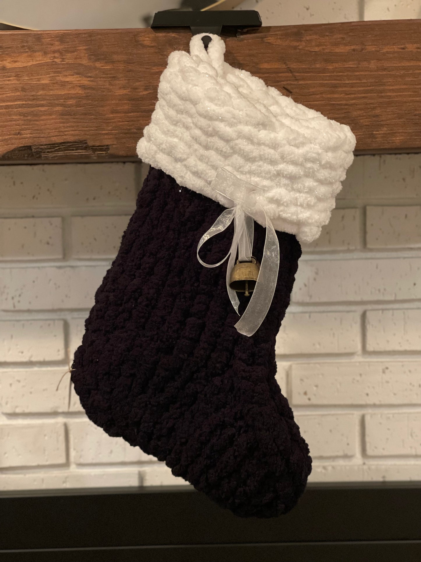 Custom Chunky Knit Christmas Stockings - Thru the Loops Chunky Knit Creations