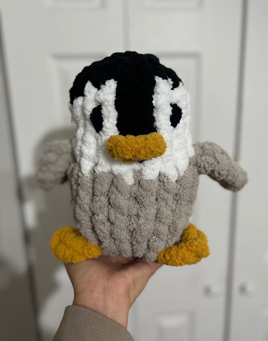 Petey the Penguin - Chunky Knit Snuggler Plushy