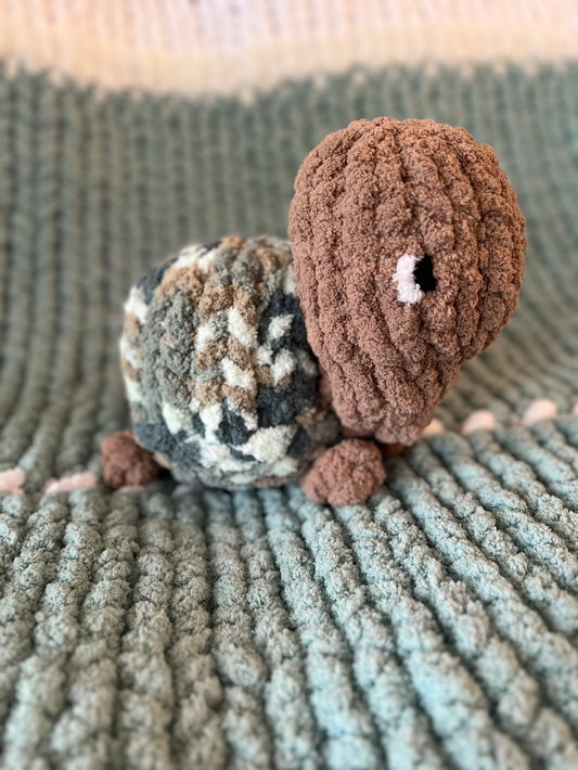 Tommy the Tortoise - Chunky Knit Snuggler Plushy