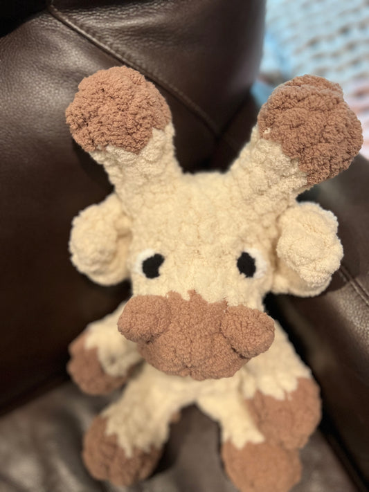 Jenny the Giraffe - Chunky Knit Snuggler