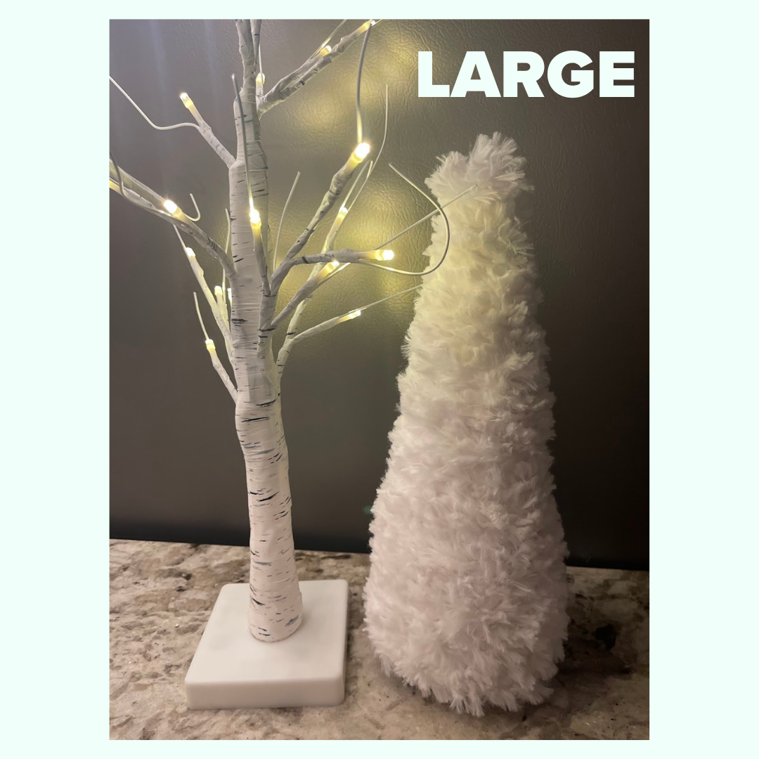 Custom Chunky Knit Christmas Tree Decor