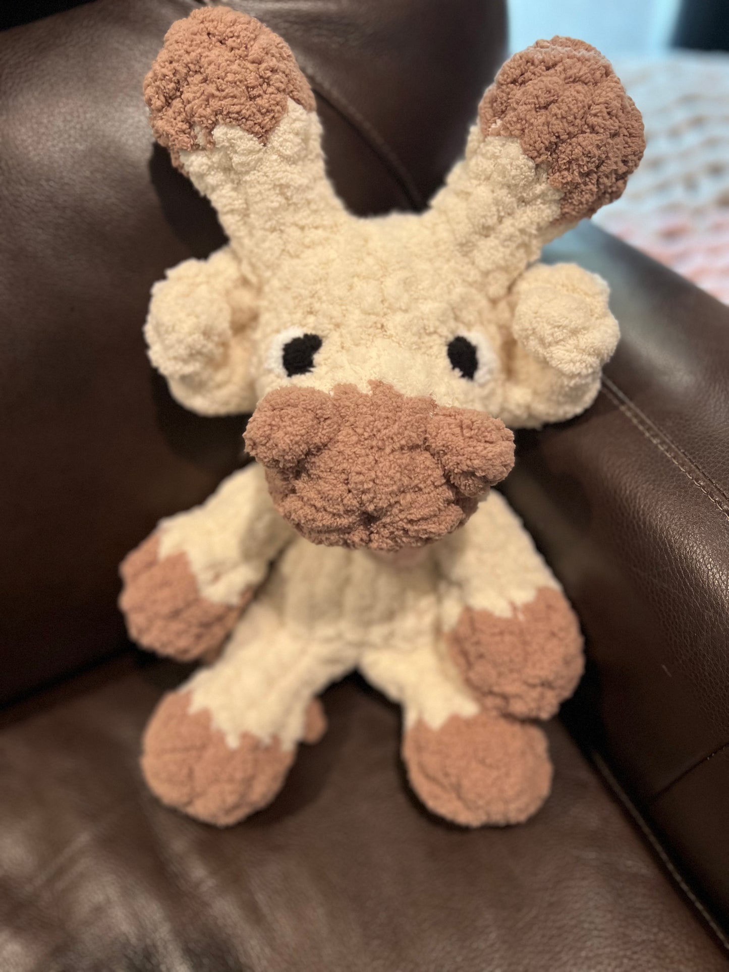 Jenny the Giraffe - Chunky Knit Plushie