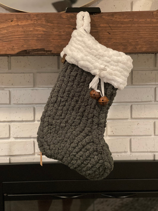 Custom Chunky Knit Christmas Stockings