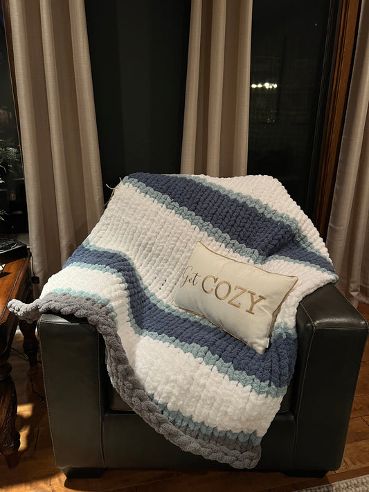 Beach House Chunky Knit Throw (Large)