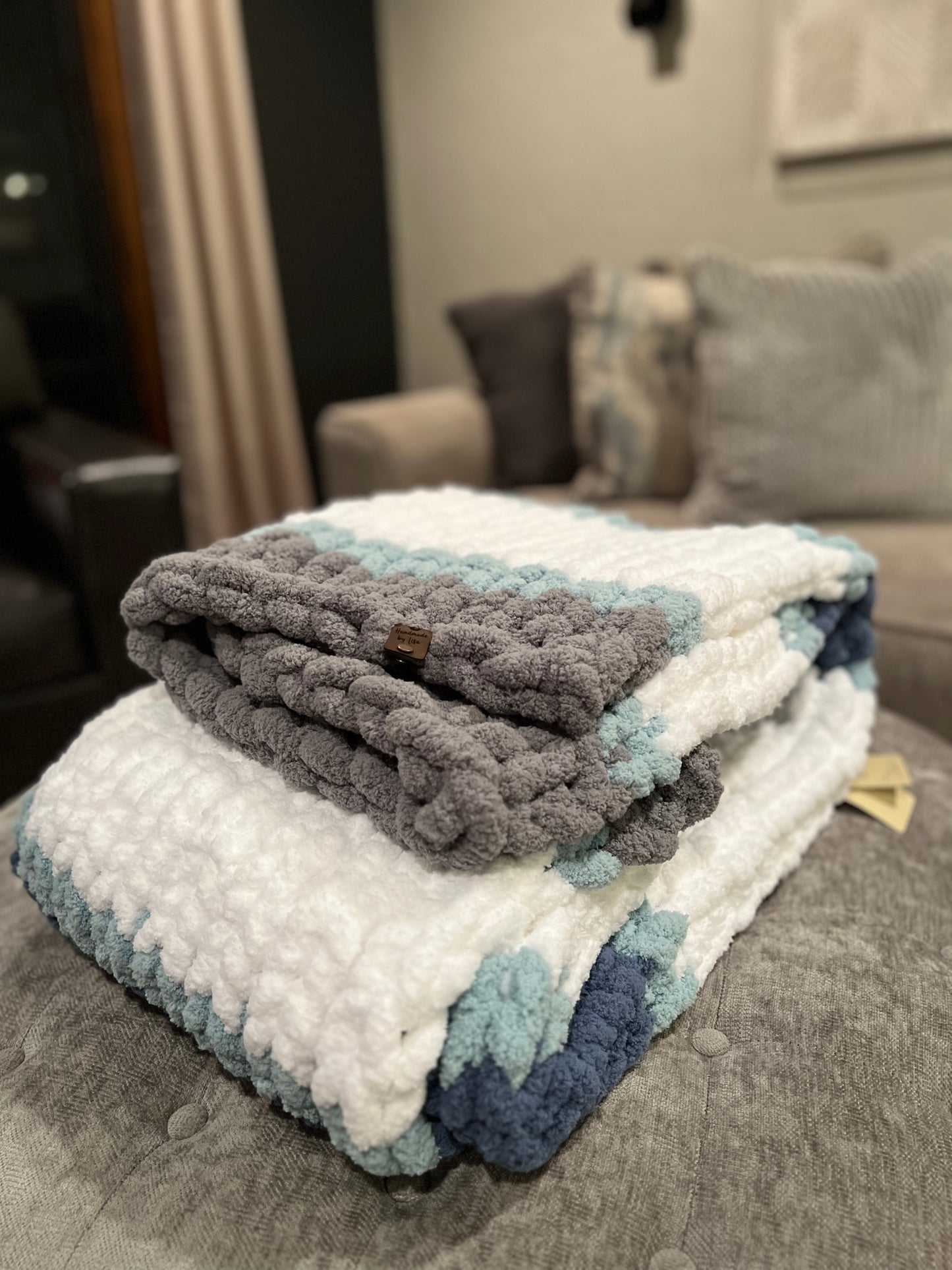 Beach House Chunky Knit Throw (Large)