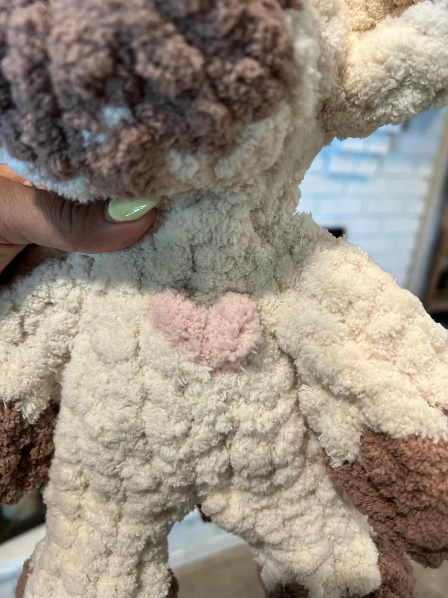 Jenny the Giraffe - Chunky Knit Plushie